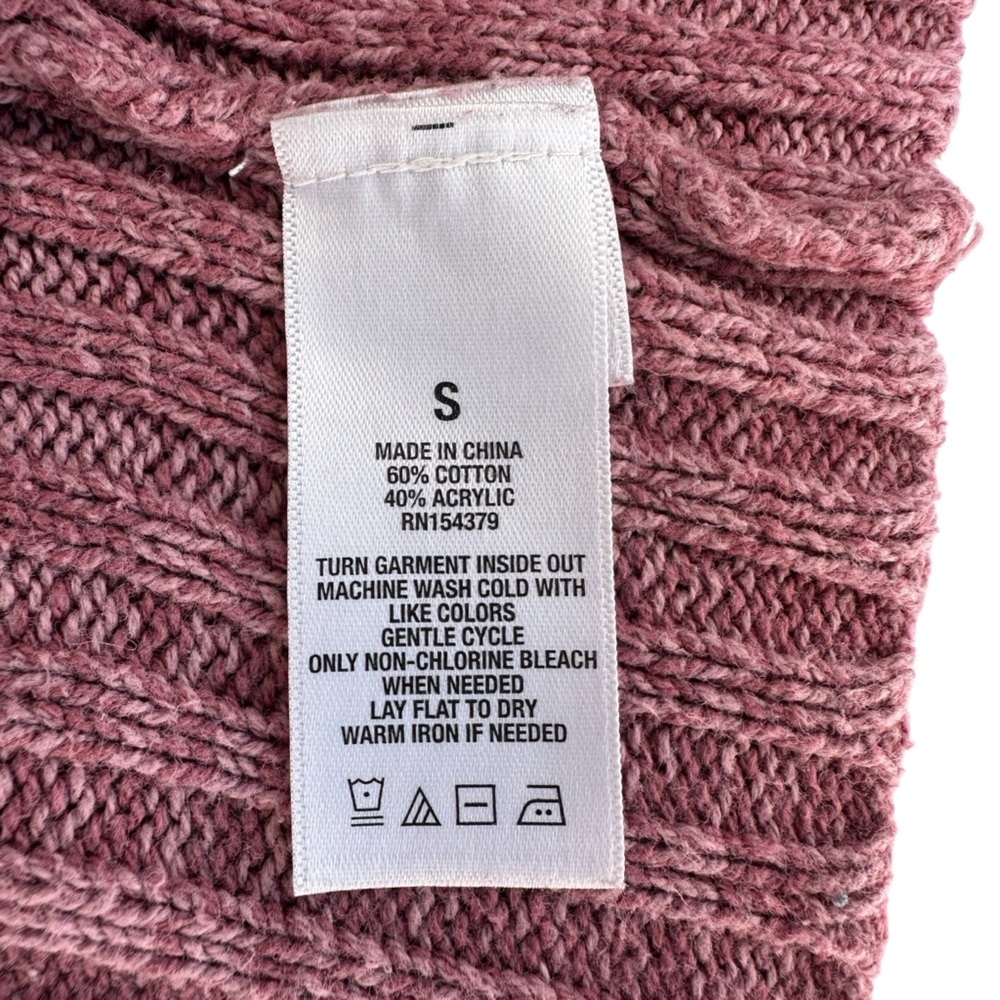 Aeropostale Blocked Stripe Cropped Crew Sweater – Size Small - Picture 5 of 8